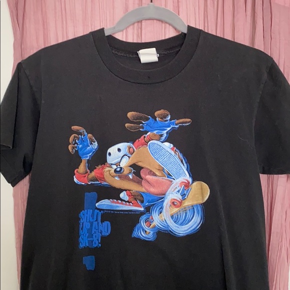Vintage Looney Tunes 90s Skate Shirt - Picture 1 of 5